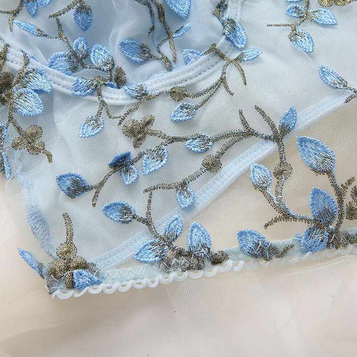 Sexy Embroidered Tanks Corset Women Slim Fit Vest