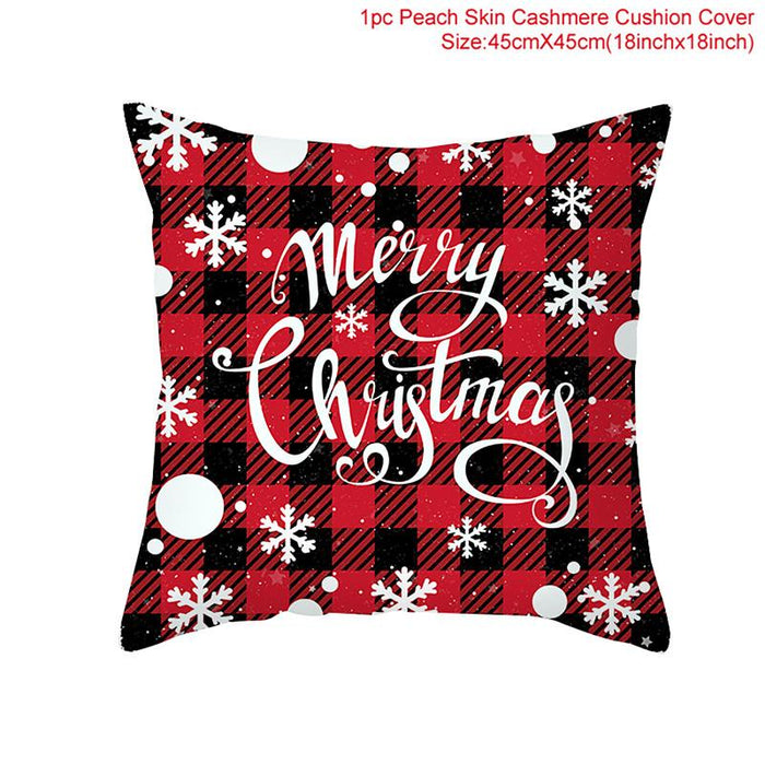 45cm Cushion Cover Christmas Decoration