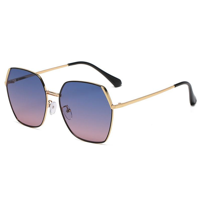 Large frame sunglasses anti ultraviolet Sunglasses