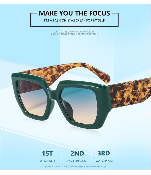 Retro fashion sunglasses