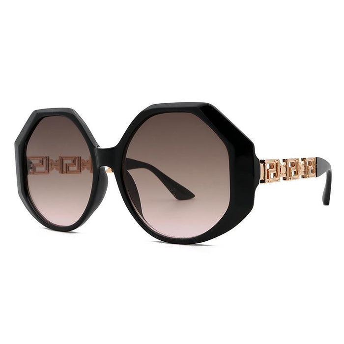 Large frame square Sunglasses female Sunglasses