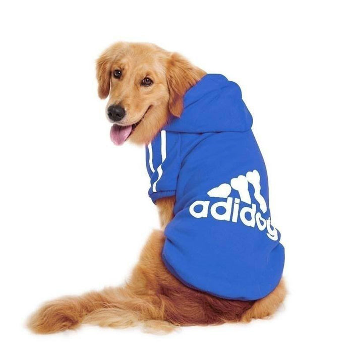 Winter Dog Clothing Adidog Sports Hoodie