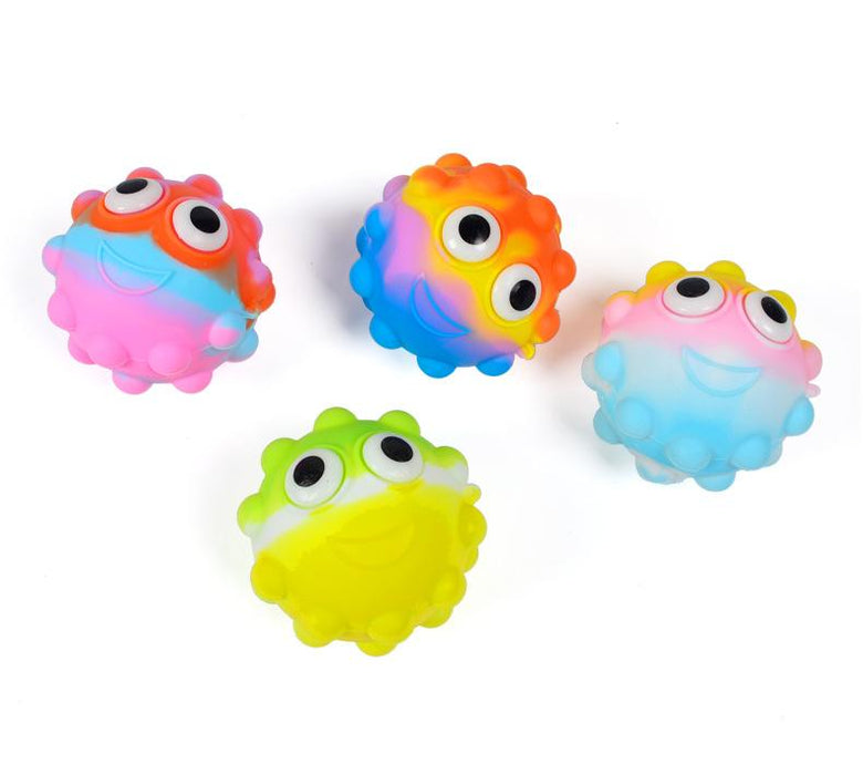 Ball decompression toy vent ball silicone eye bubble ball