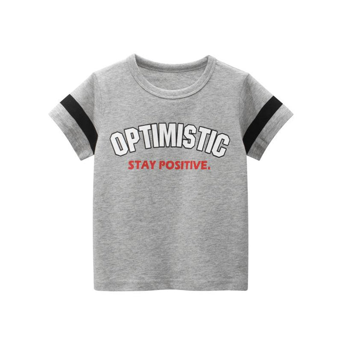 Children's short sleeved T-shirt