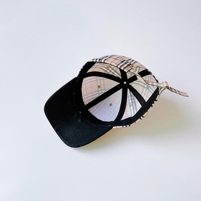 Fashion Bound Color Stripe B Letter Children's Baseball Cap