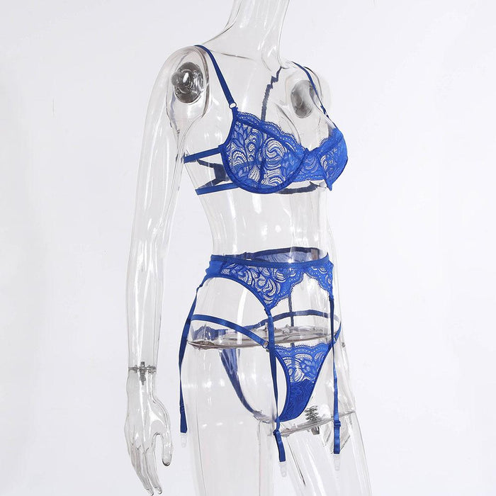 Women's Sexy Lingerie Backless Garter Underwear Set