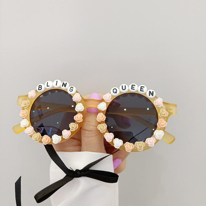 Personalized Fashion UV Proof Letter Children's Sunglasses