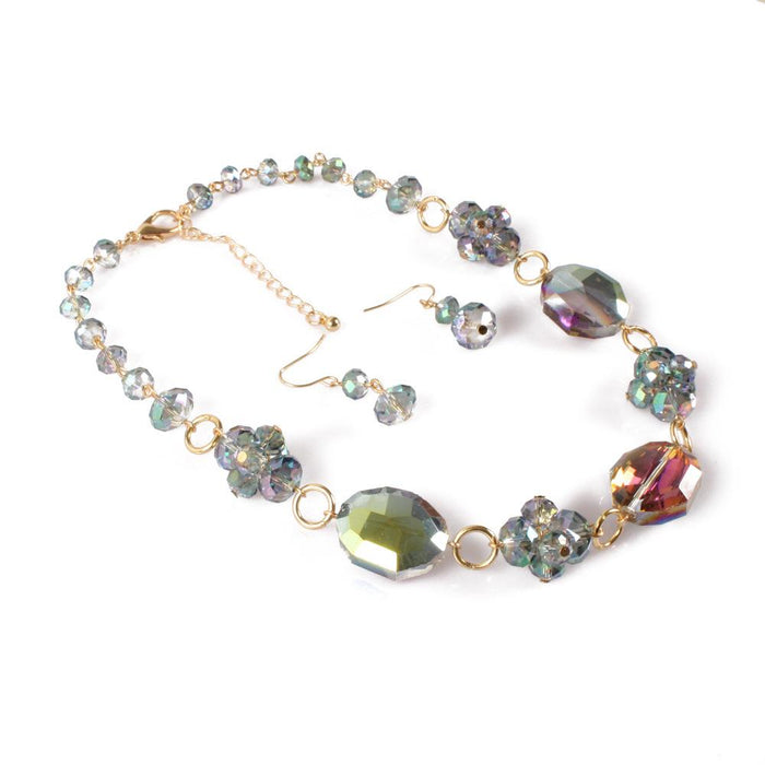 Women's Jewelry Simple Retro Crystal Jewelry Necklace