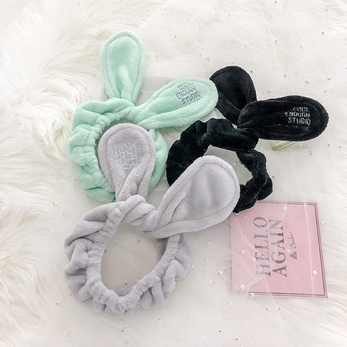 Hair Band Rabbit Ear Face Washing Hair Band Women's Makeup Hair Band Women's Accessories