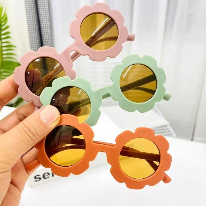 Children's Sunglasses flower glasses Morandi