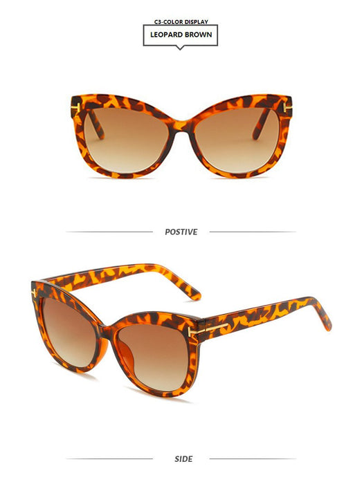 Cat's Eye Sunglasses personality trend RETRO SUNGLASSES