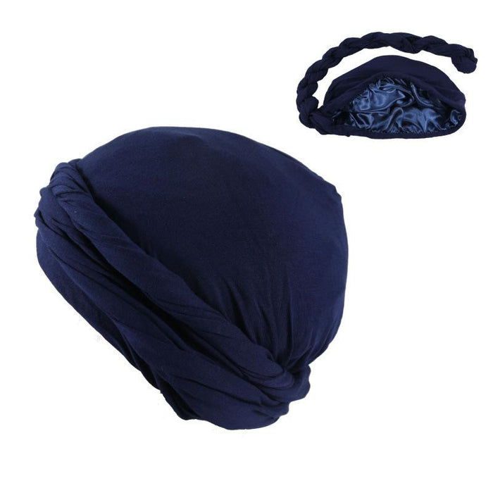 Men's Towel Turban Stretch Cap