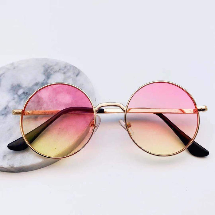 Sunglasses children's round frame sunglasses