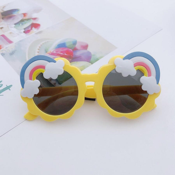 Children's glasses rainbow cartoon Sunglasses