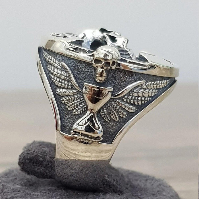 Memento Mori Skull Ring Alloy Personalized Ring