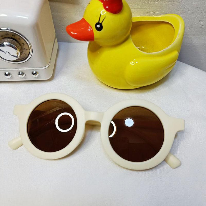 Fashionable Round Frame UV Proof Children's Sunglasses