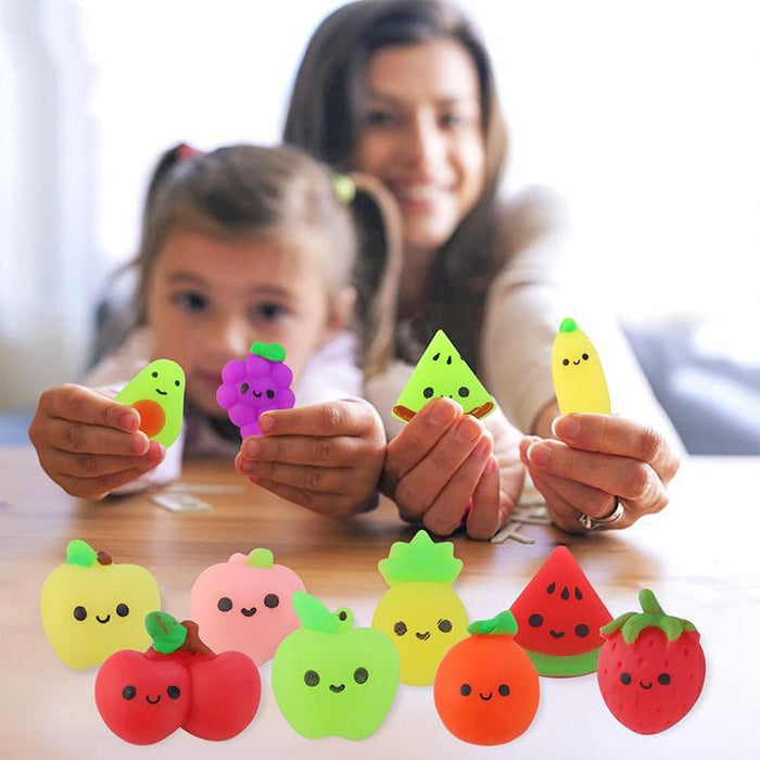 Mini Watermelon Fruit Squeeze Ball Stress Relief Toy