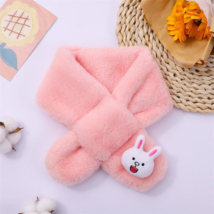 Cartoon Baby Winter Warm Thicken Scarfs