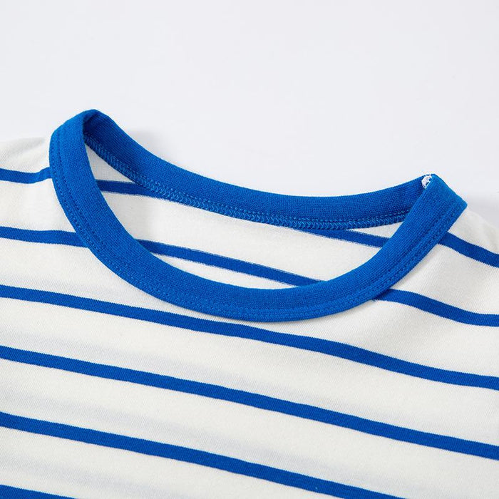 Pattern children's short sleeved T-shirt foreign style top