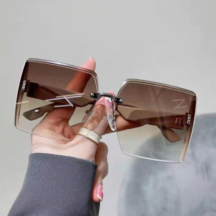 Square Sunglasses large frame fashion sunglasses