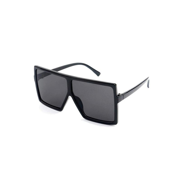 Children's large square glasses leopard Sunglasses