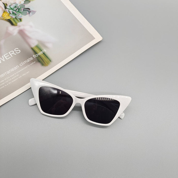 Vintage Fashion Simple Style Cat Eye Sunglasses