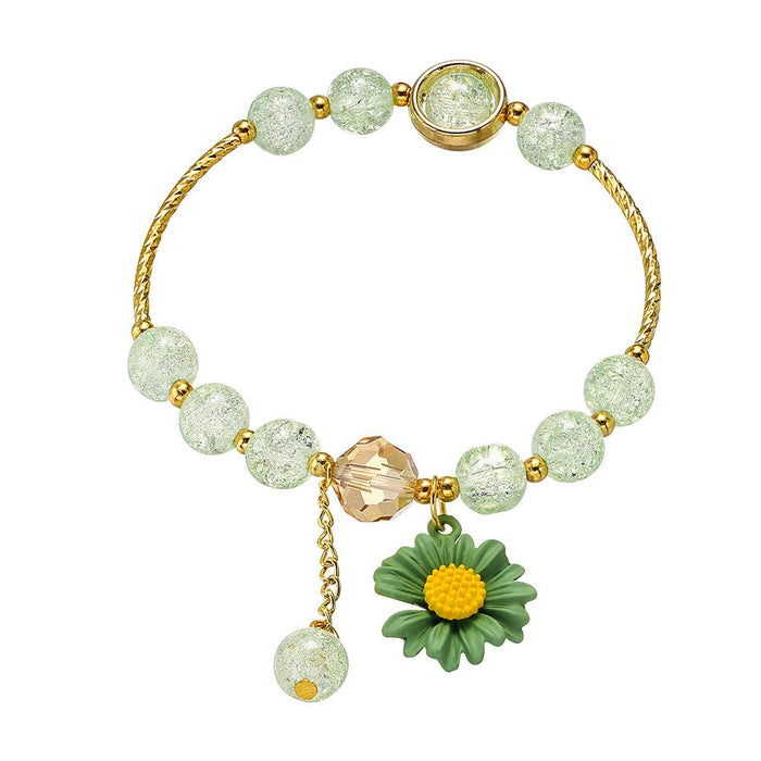 Crystal Chrysanthemum Women Bracelet