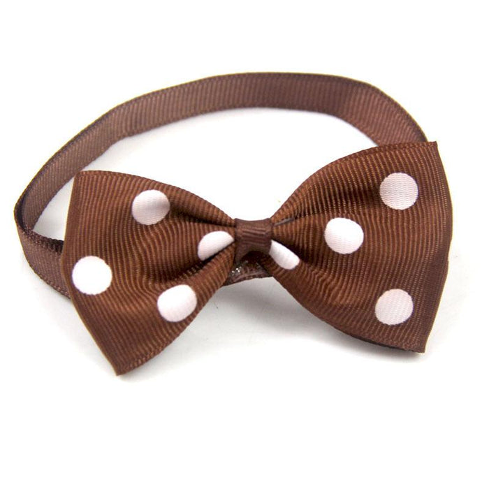 15 Colors into multi-color optional pet bow tie adjustable