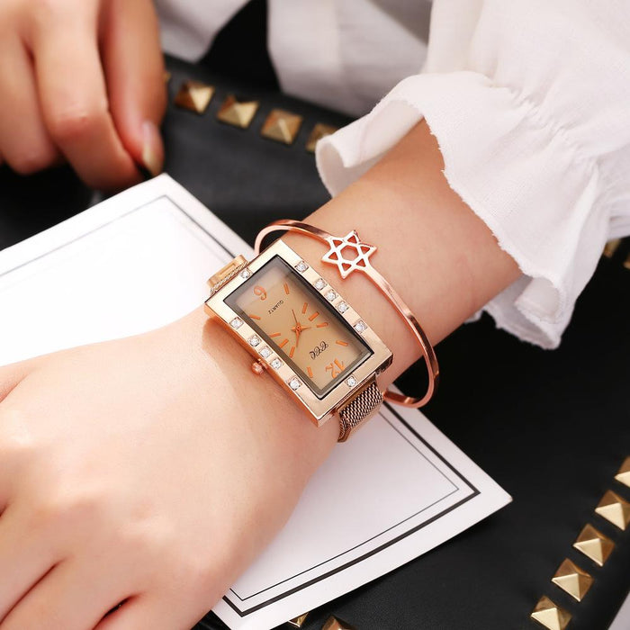 Women Watches Magnetic buckle Quartz Wristwatch