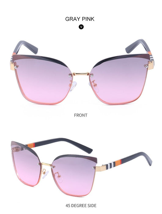 2022 New Women's Fashionable Cat's Eye Shape Sunglasses