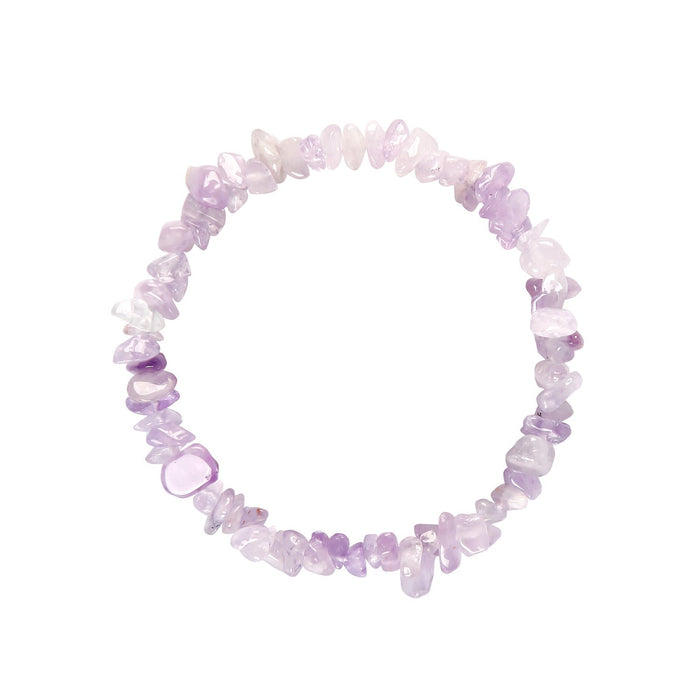 Natural Stone Beaded Crystal Bracelet