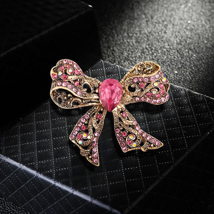 New Bow Brooch Collar Pin Ladies Pin