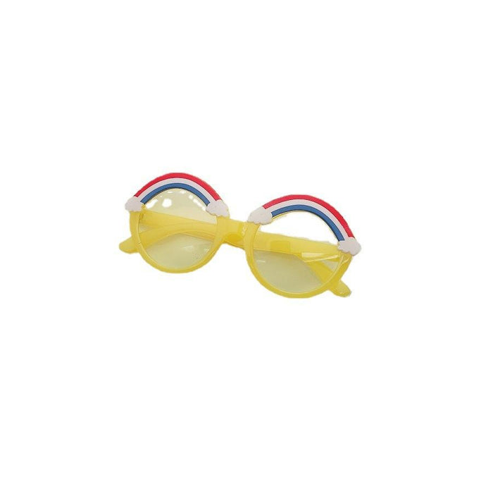 Children's Rainbow sunglasses and sunglasses round frame