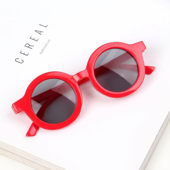 Children's round frame sunglasses and RETRO SUNGLASSES