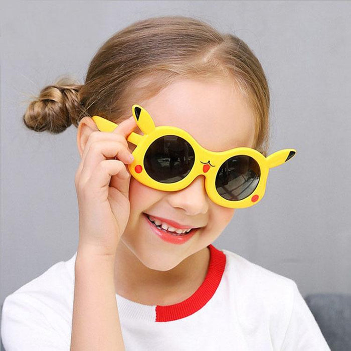 Fashion Children's Cartoon Silicone Polarized Sunglasses
