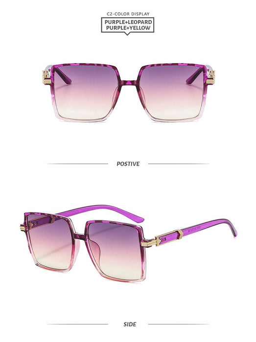 Retro square Sunglasses