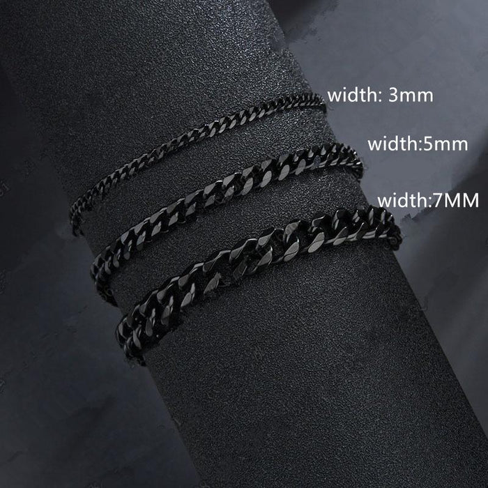 Cuban Chain Men Stainless Steel Bracelet