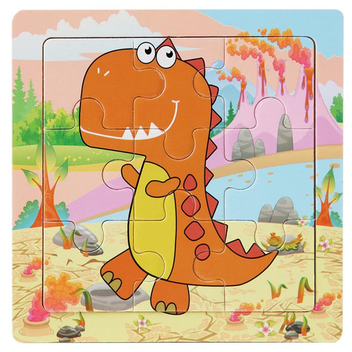 Small Wooden Jigsaw Puzzle for Children