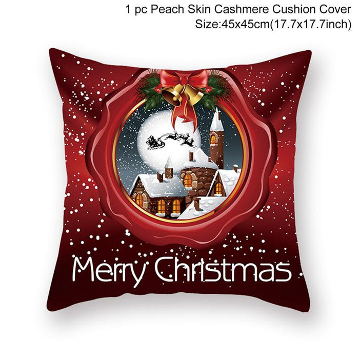 45cm Cushion Cover Christmas Decoration