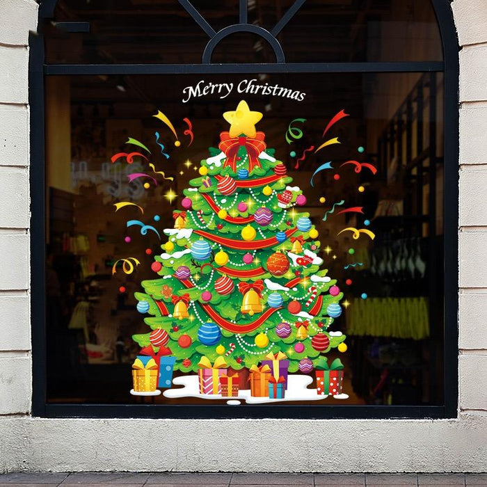 2022 Christmas Window Stickers