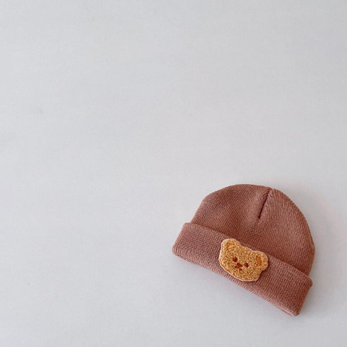 Cartoon Bear Toddler Soft Cute Winter Warm Hat