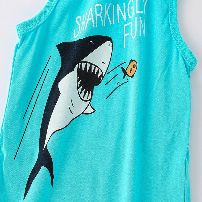 Vest Top Shorts PAJAMAS home clothes