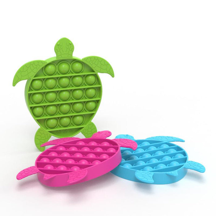 Turtle Pop It Fidget Toys Push Bubble Toy