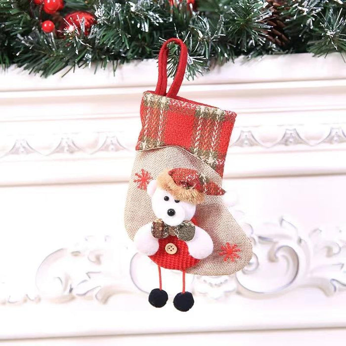 Christmas Stocking Gift Bag Christmas Tree Pendant