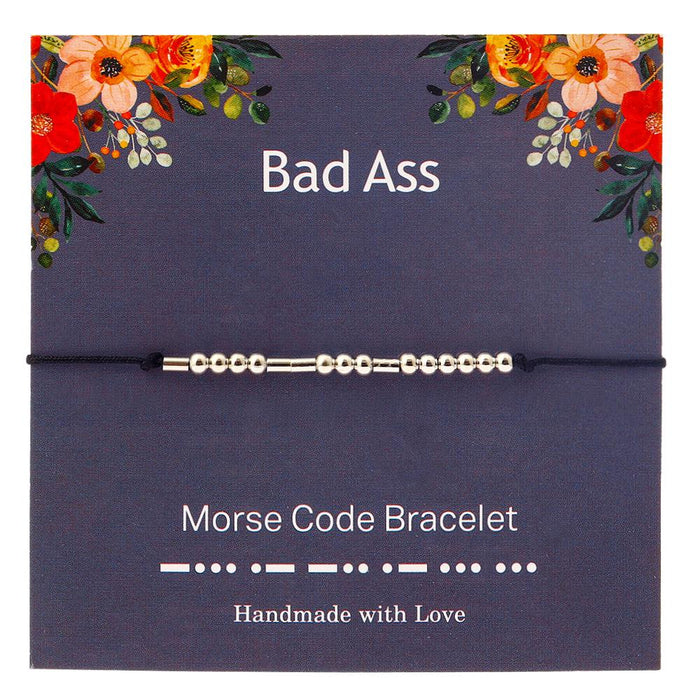 New Packaging Morse Code Letter Bracelet