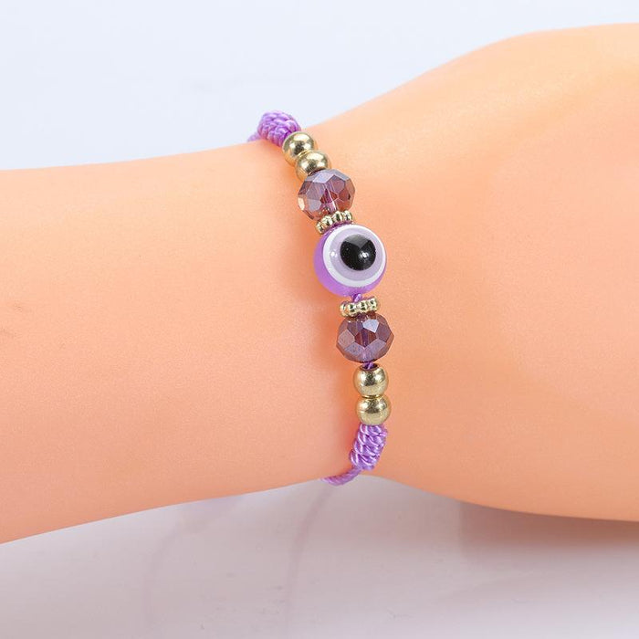 Handmade Devil's Eye Beaded Bracelet