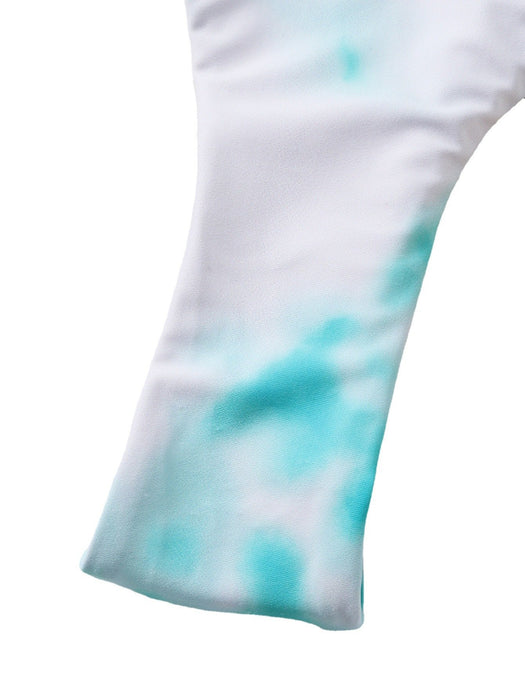 Clouds Pattern High Waist Sexy Buckle Body Bikini Swimsuit