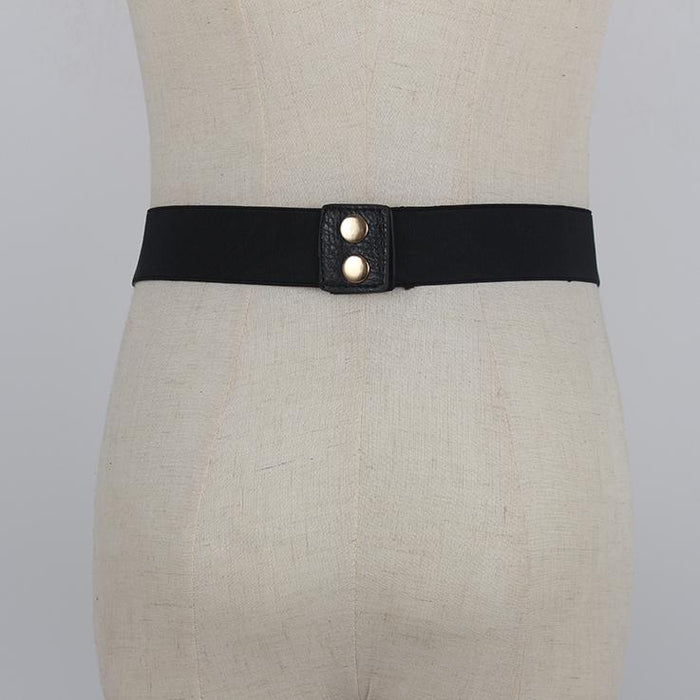 Black Fashion Simple Women's Belt