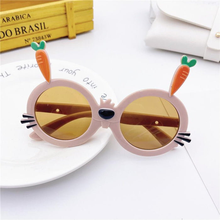 Children's cartoon glasses and sunglasses sunscreen