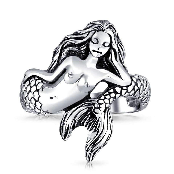 Fashion Creative Personality Exaggerated Mermaid Ring